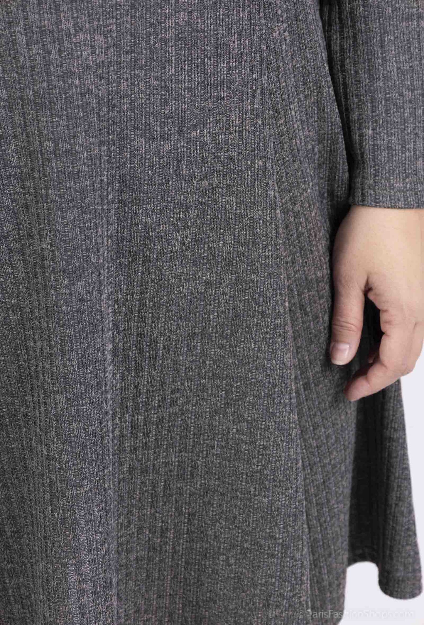 Plus Size Flared Dress - Elegant och Bekväm