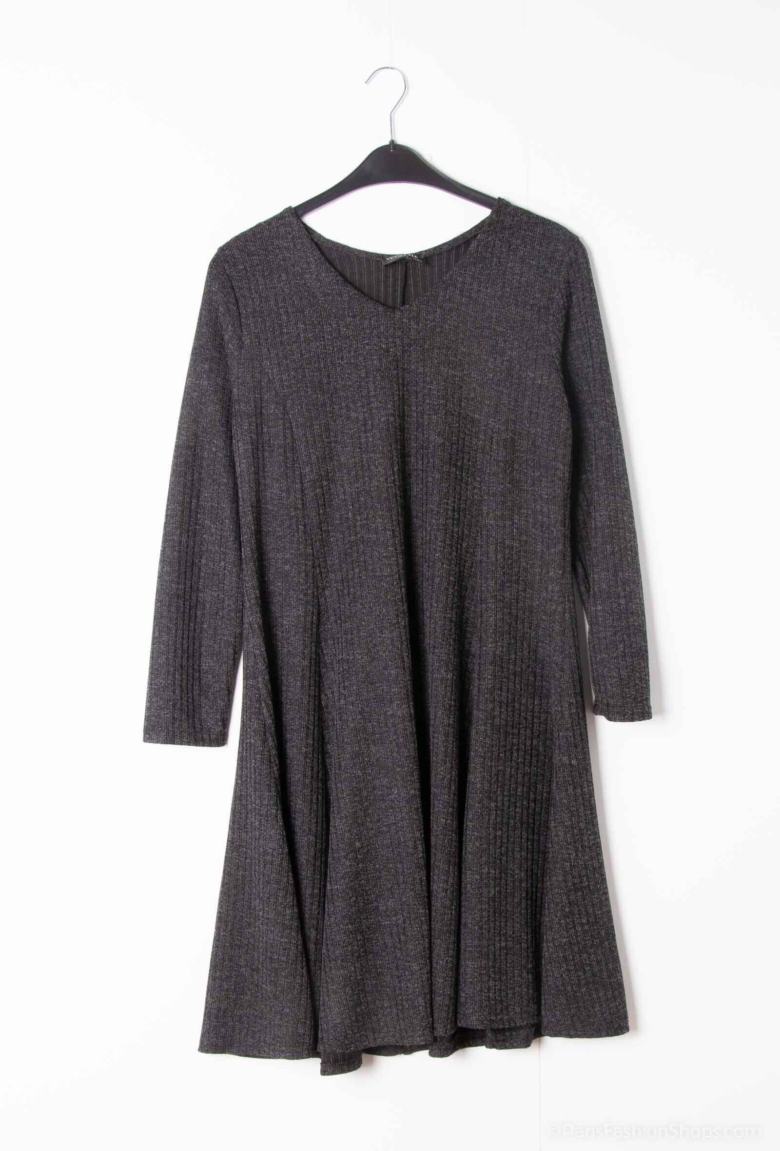 Plus Size Flared Dress - Elegant och Bekväm