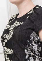 Plus Size Blommig Klänning
