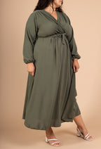 Elegant plus-size dress T40 to T56 i Stor Storlek