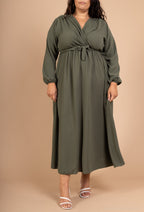 Elegant plus-size dress T40 to T56 i Stor Storlek