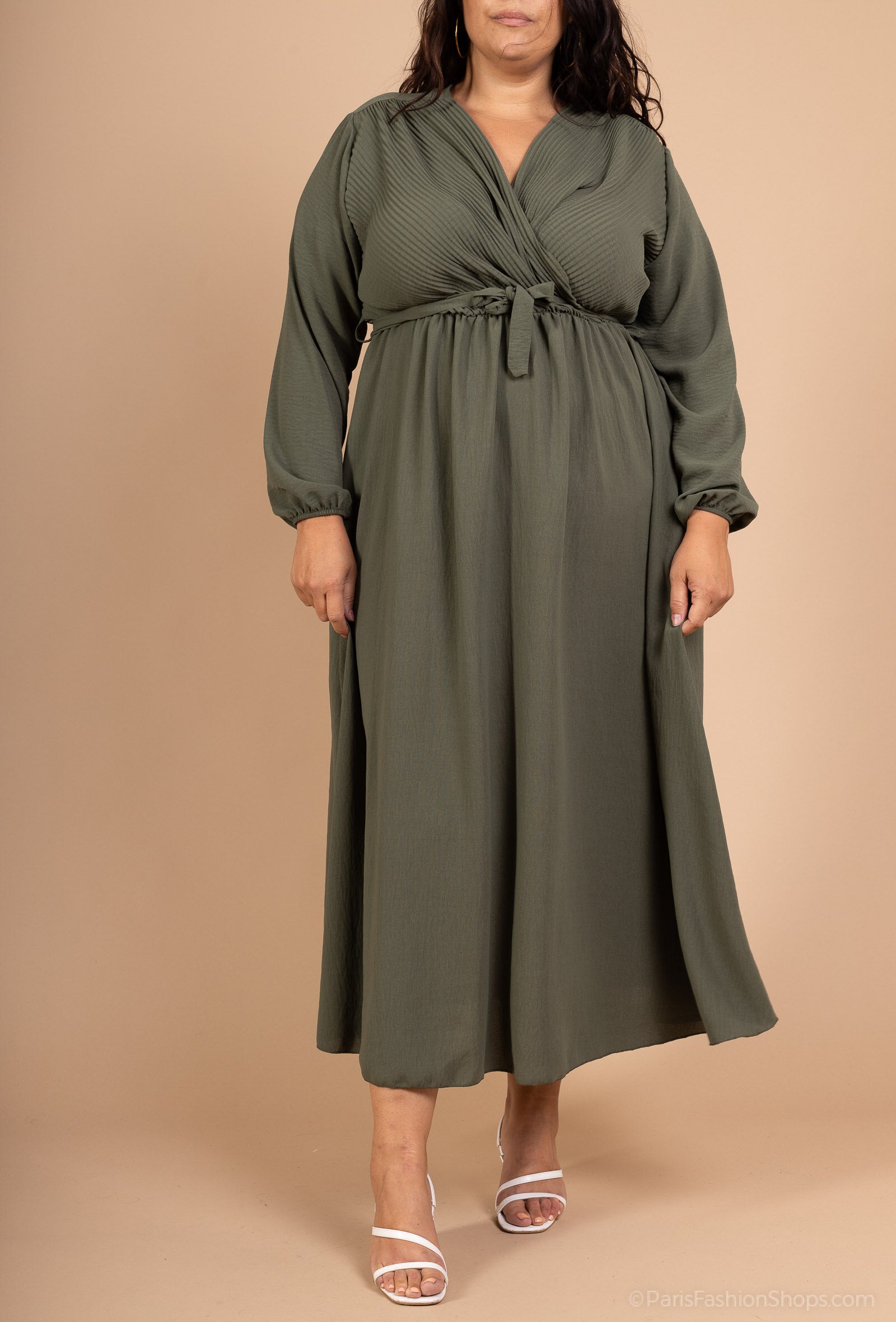 Elegant plus-size dress T40 to T56 i Stor Storlek