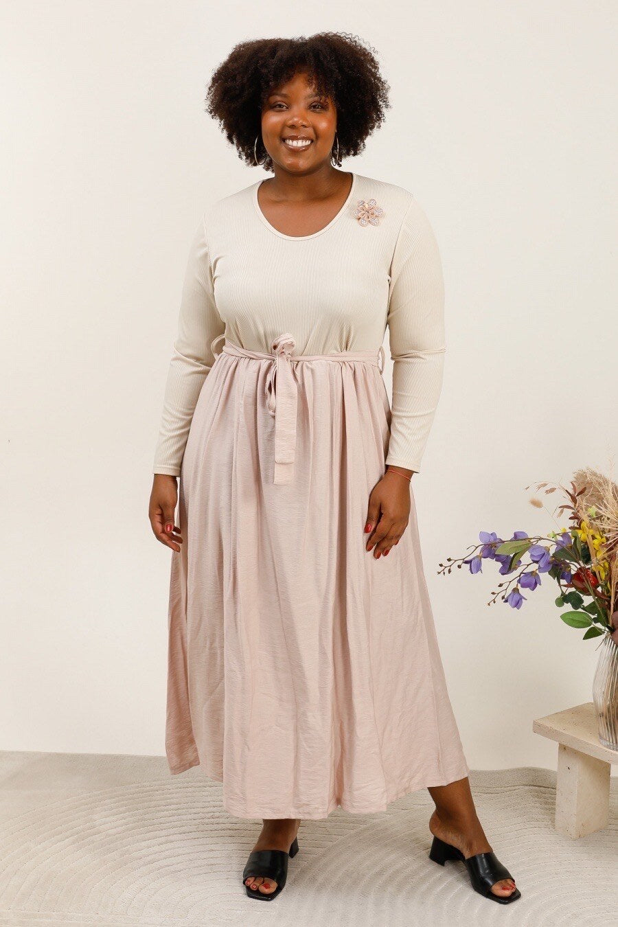 Plus size dress i Stor Storlek