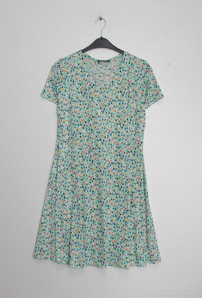Plus Size Silted printed dress