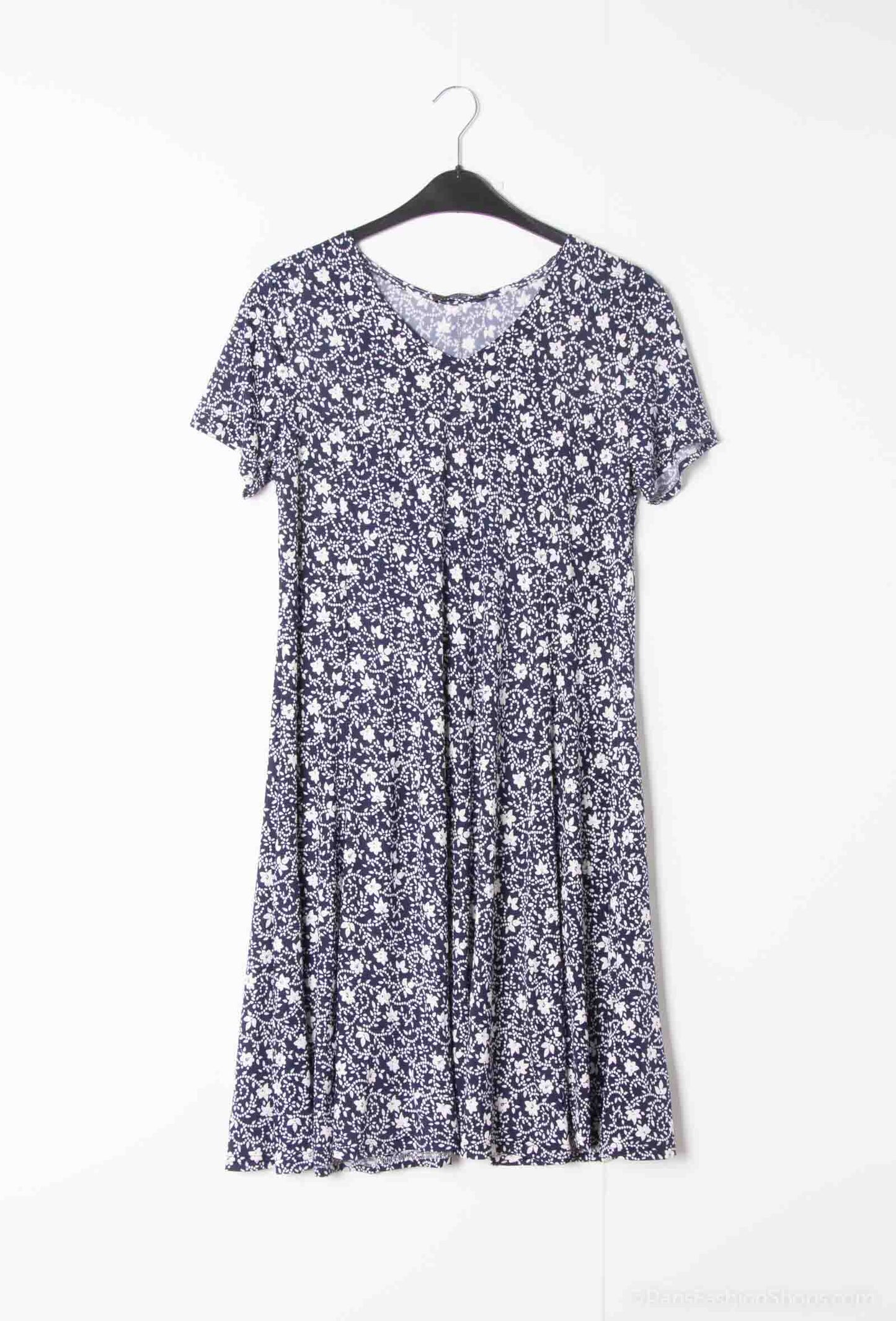 Plus Size Flared printed dress