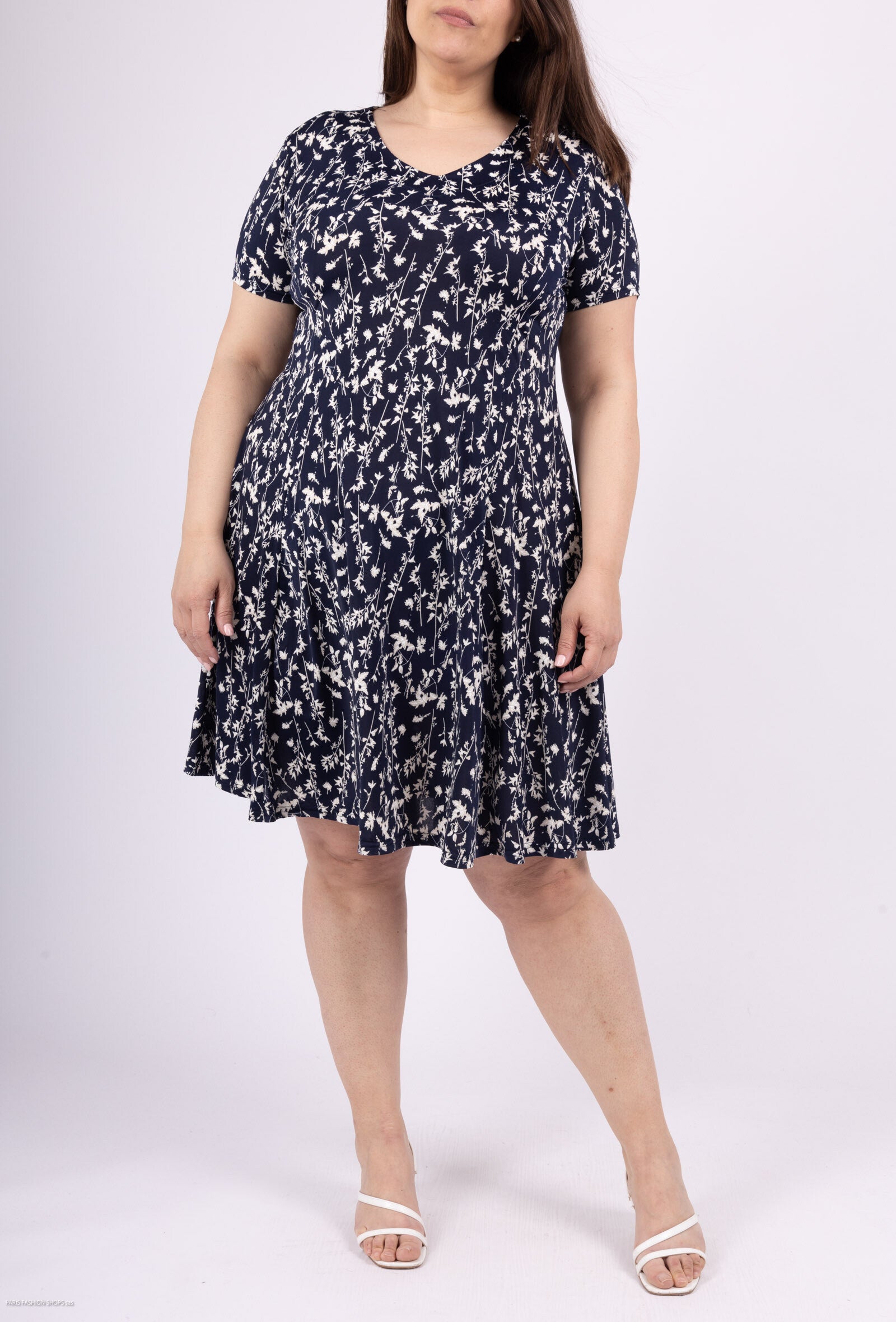 Plus Size printed dress