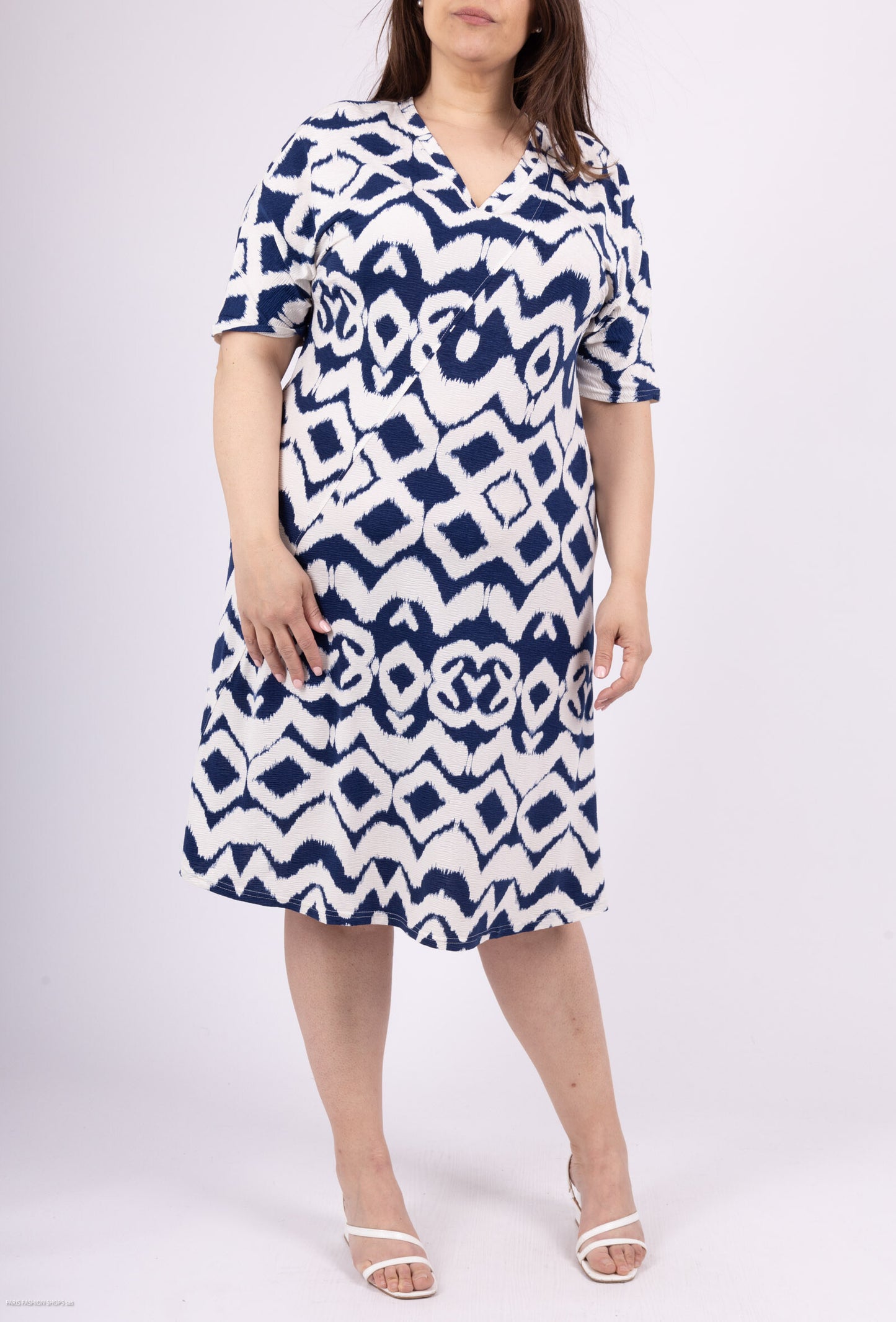 Plus Size Printed dress