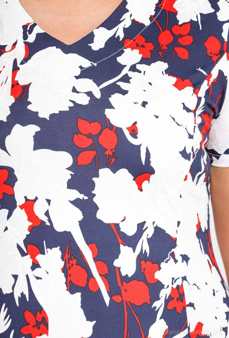 Plus Size Printed Dress