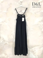 Plus Size Long dress with seashells sizes 38 to 54