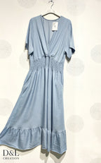 Plus Size Long Dress CHANGE HEANCE IN DANEL TENCEL