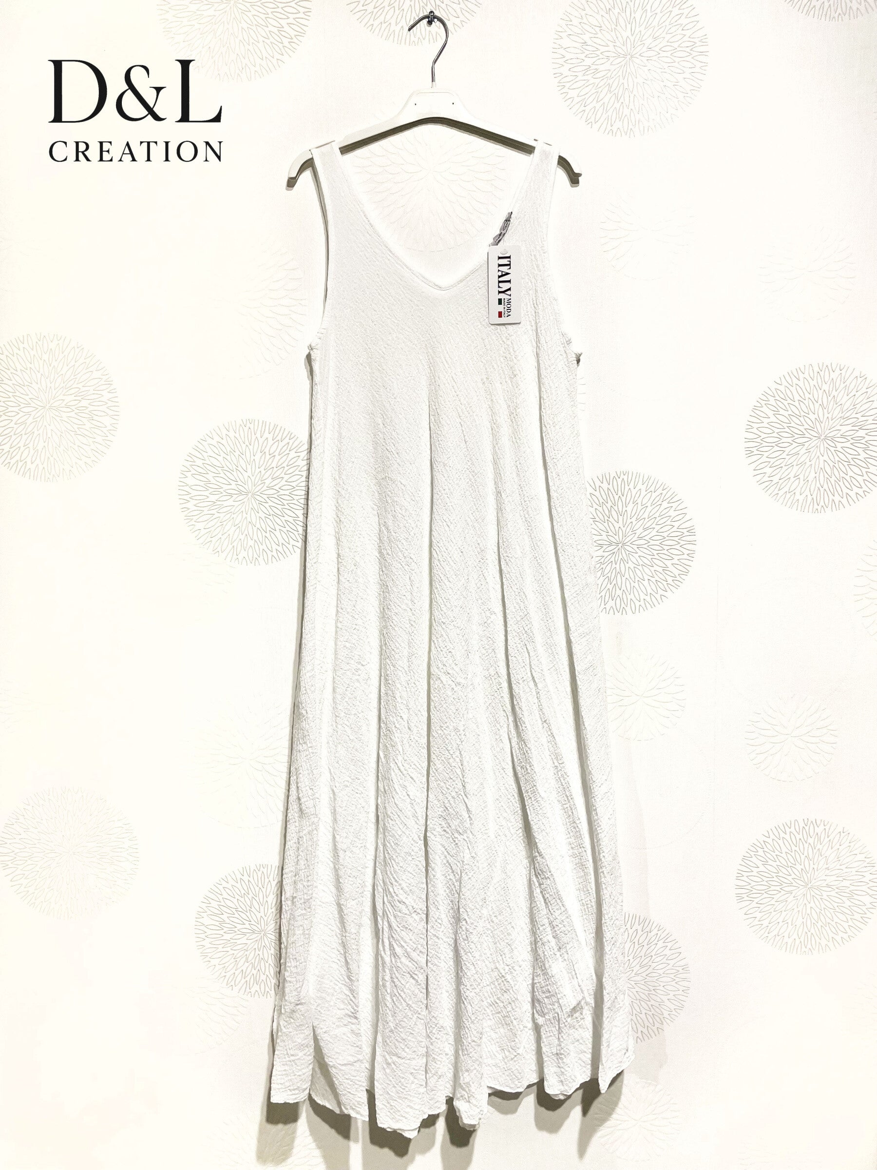 Plus Size Sleeveless Dress V-Neck in Waze Ultra Stretch