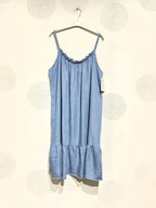 Plus Size Mid-length Klänning i Tencel