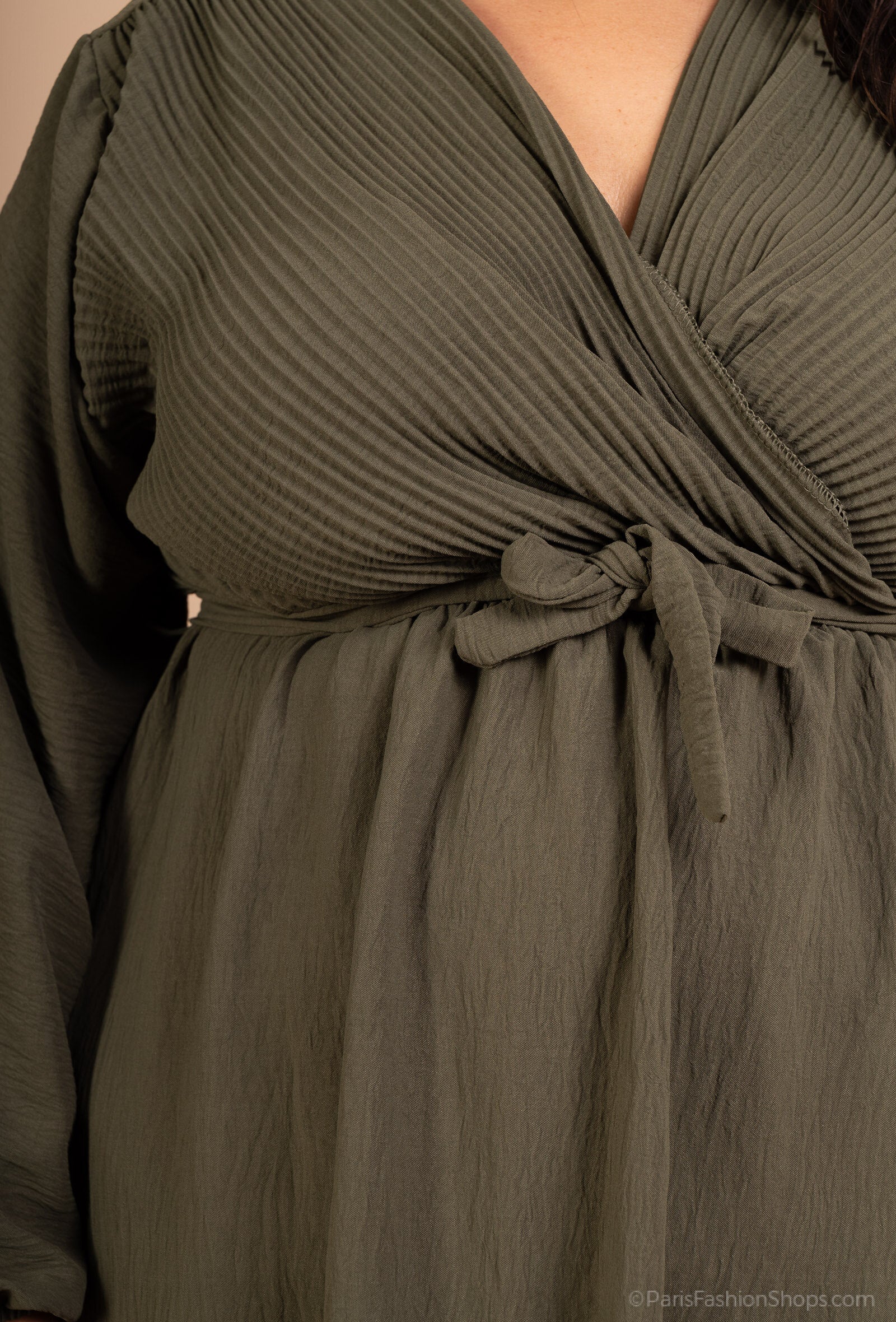 Elegant plus-size midi dress T40 to T56 i Stor Storlek