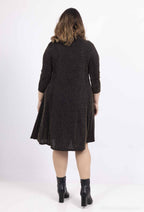 Glittrig Klänning i Plus Size