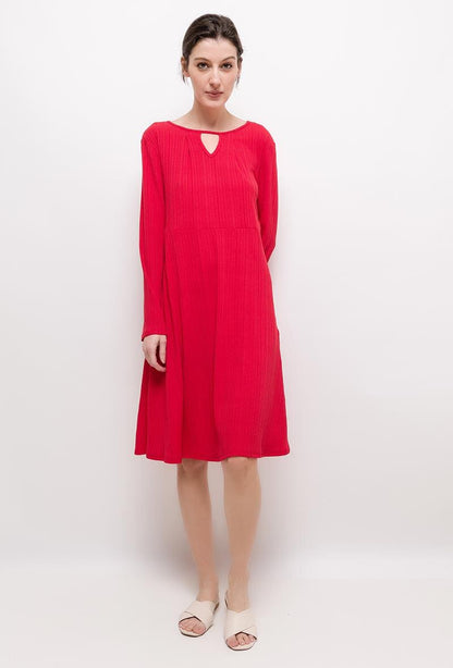 Plus Size Stretch Dress för Stiliga Kvinnor