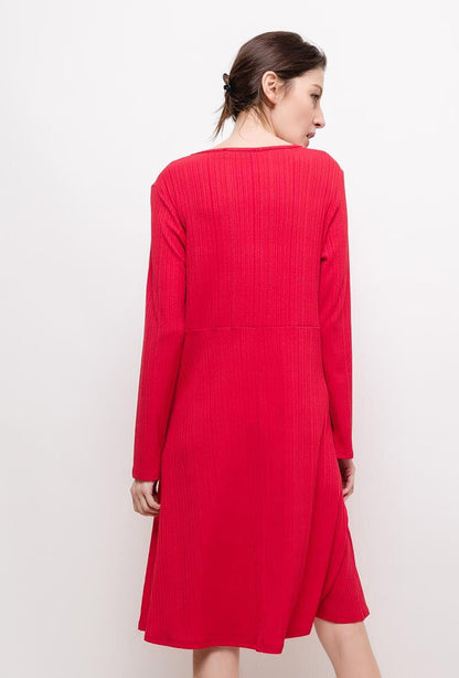 Plus Size Stretch Dress för Stiliga Kvinnor
