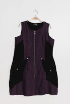 Plus Size Zipped dress