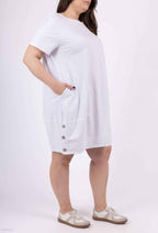 Plus Size Klänning i 100% Bomull