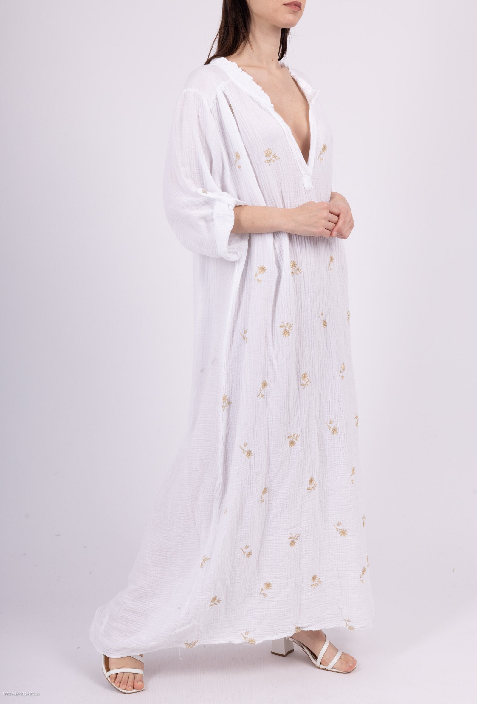 Plus Size Klänning i 100% Bomull