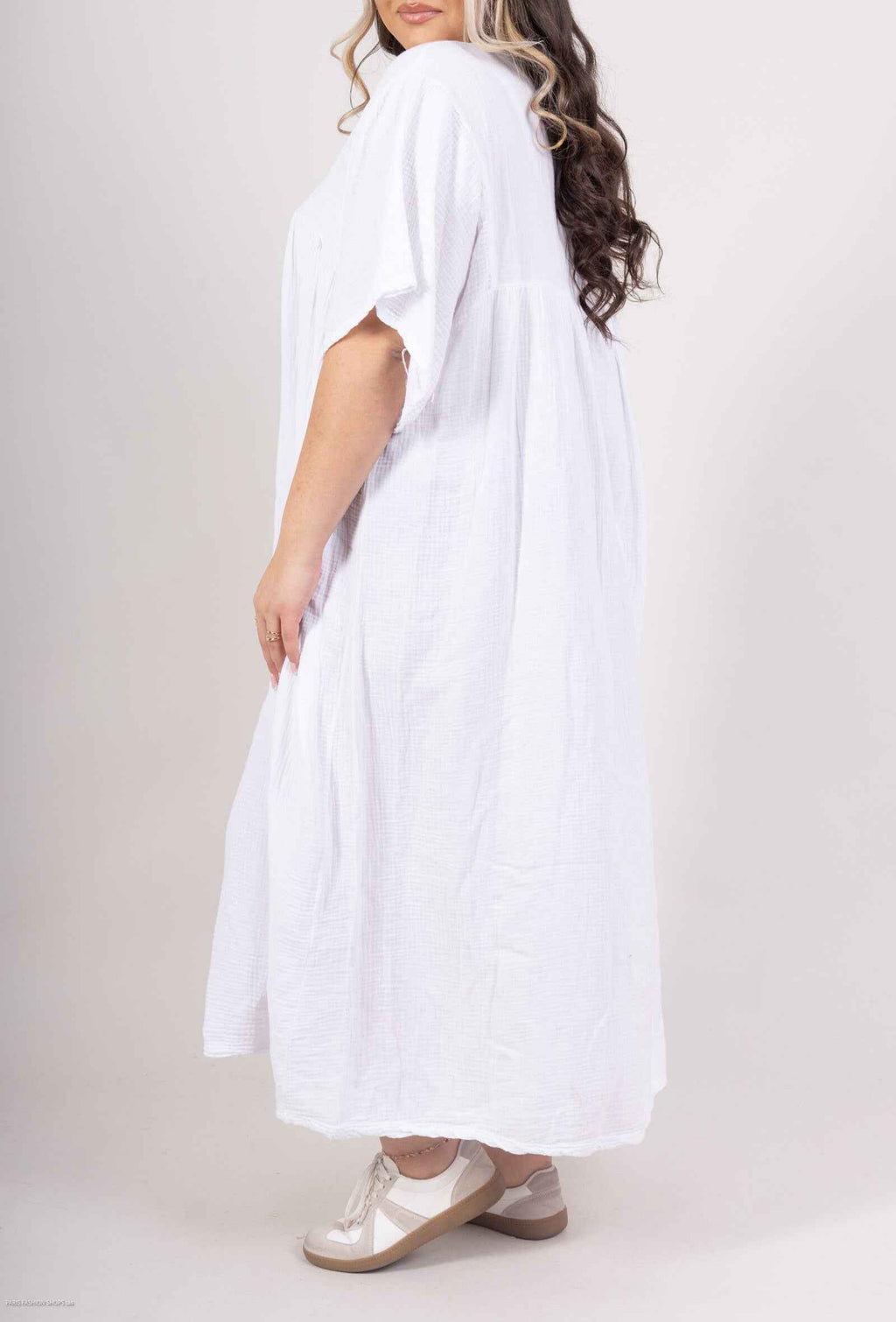 Plus Size Klänning i 100% Bomull