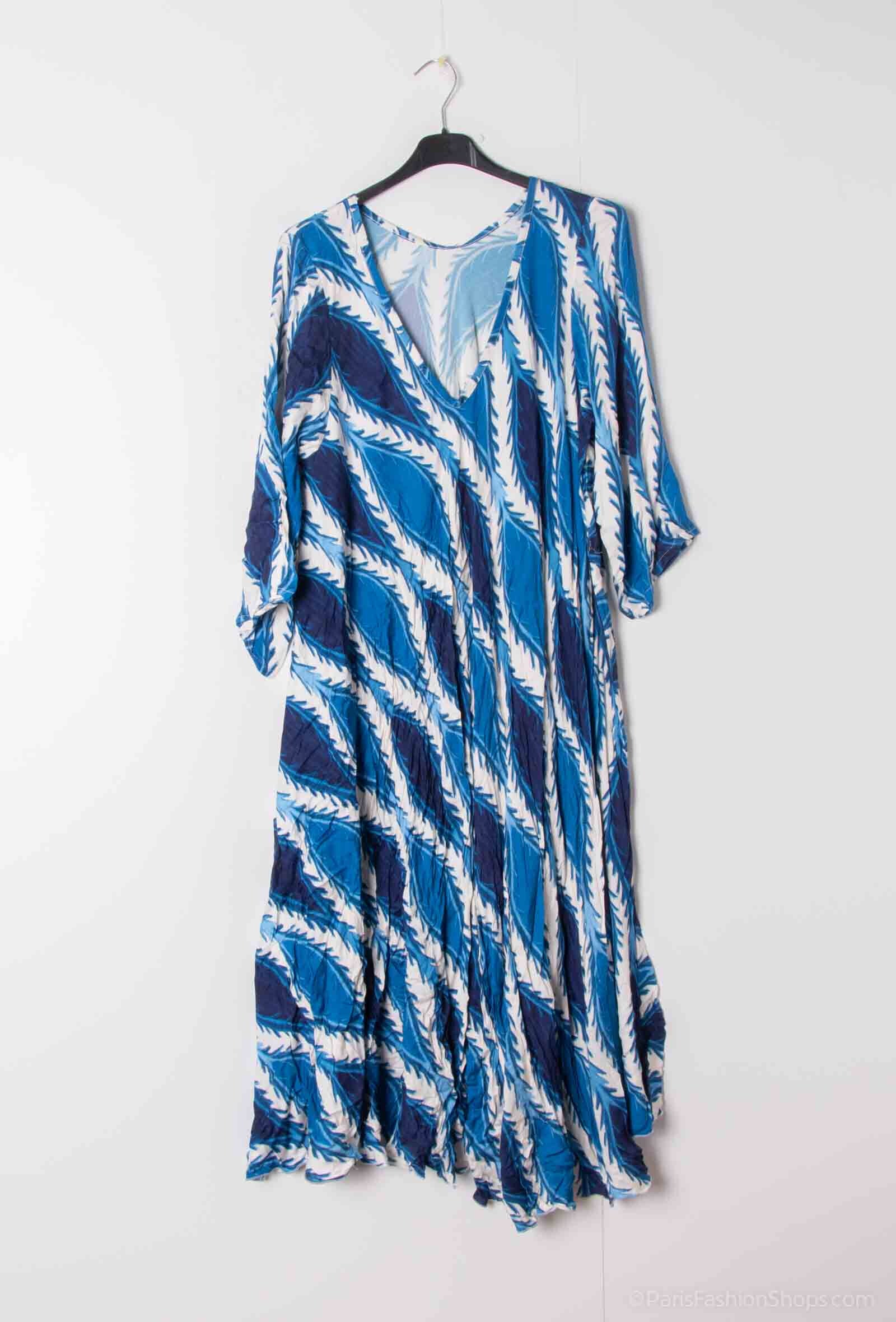 Plus Size Klänning i Viskos