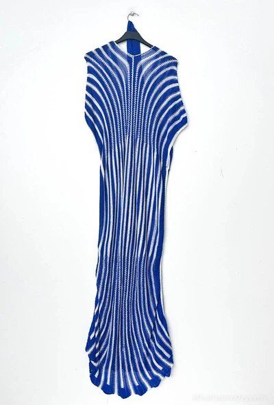 DRESS i Stor Storlek - Vårig Klänning för Plus Size