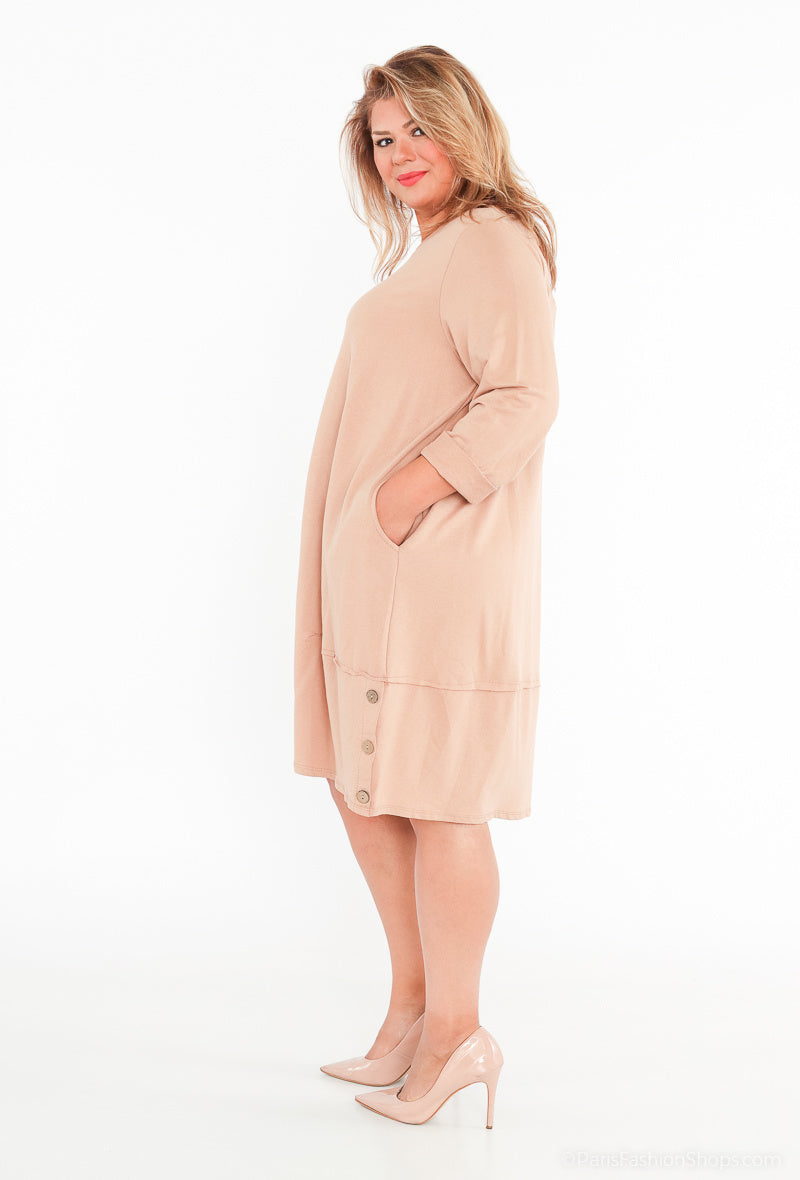 Plus Size Klänning för Stora Kvinnor