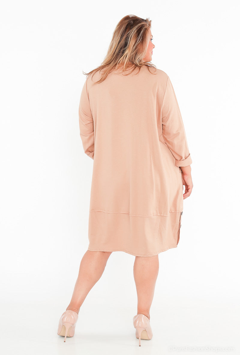 Plus Size Klänning för Stora Kvinnor