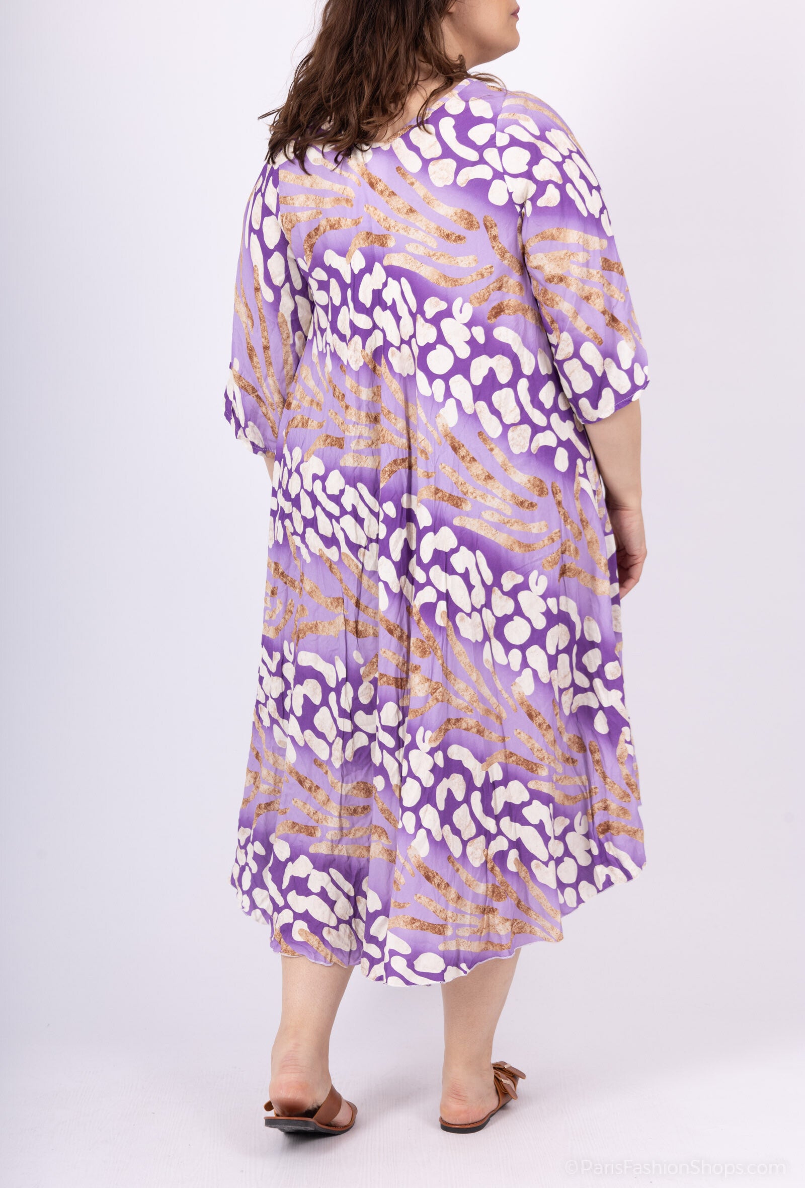 Plus Size Klänning för Stiliga Kvinnor