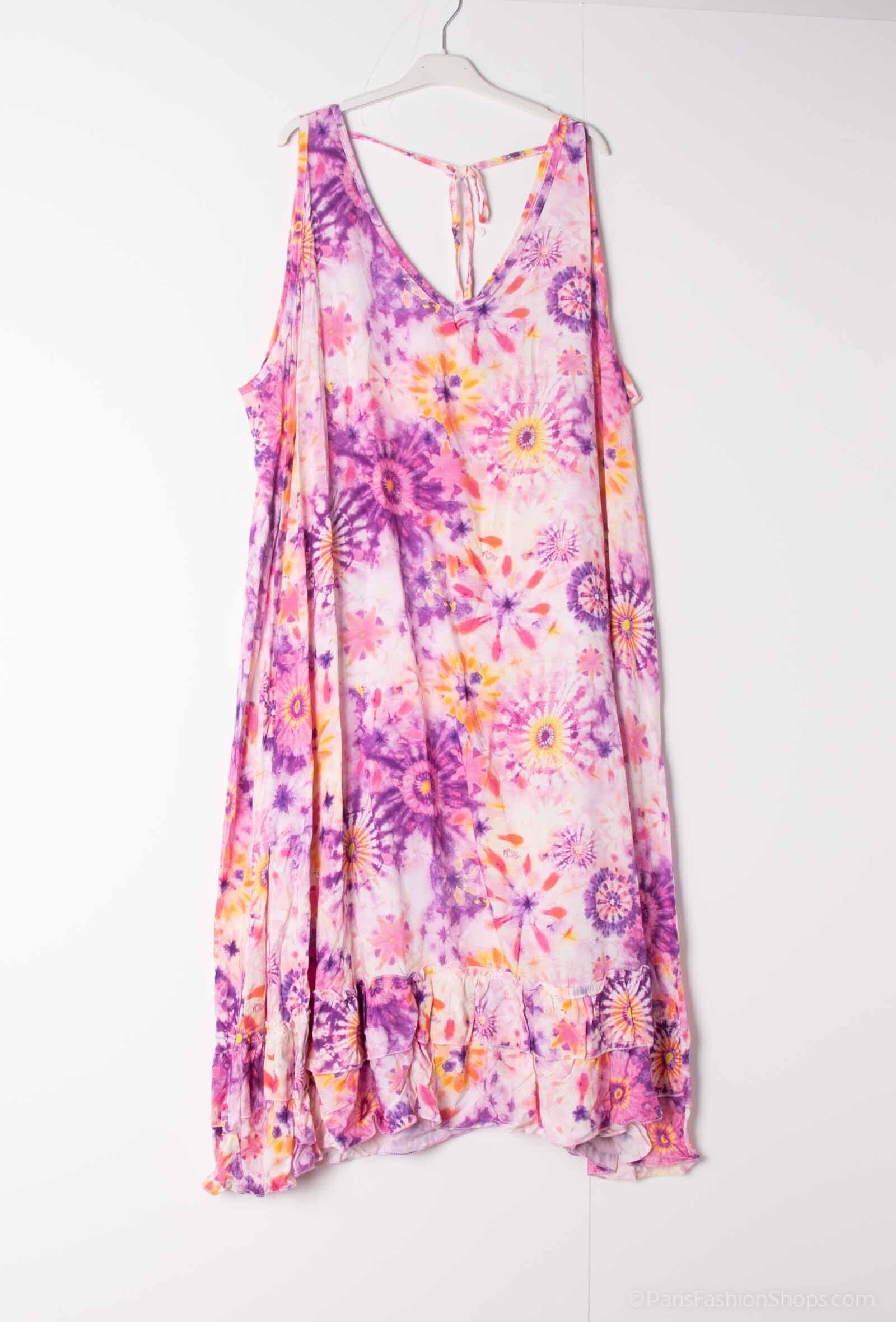 Klänning Plus Size i 100% Viskos