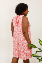 Sommarklänningar i stor storlek med knuttryck