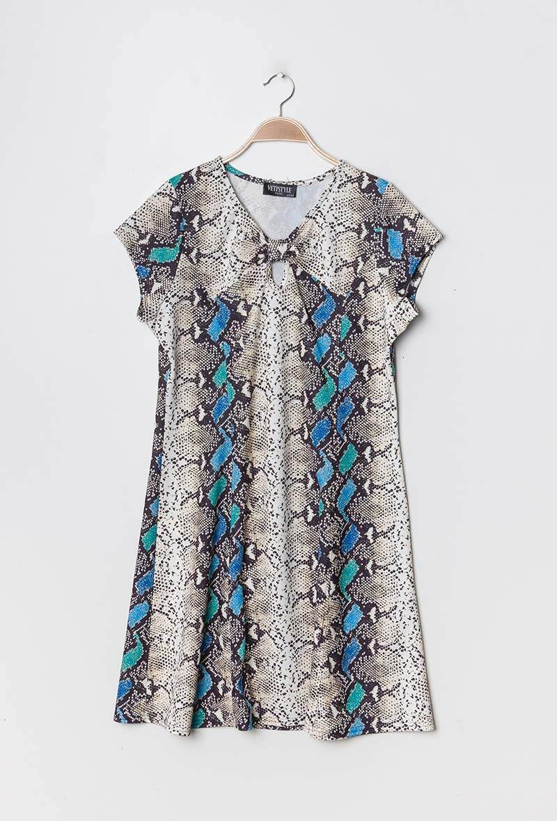 Elegant Plus Size Klänning för Vår/Sommar