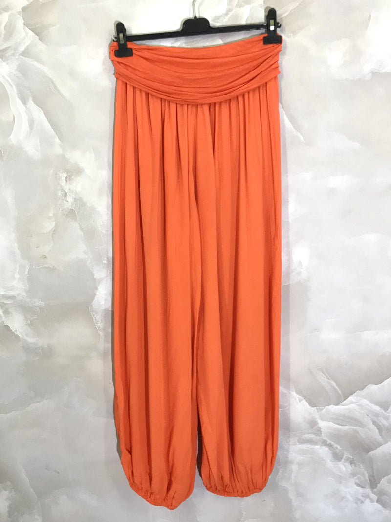 Plus Size Harembyxor i Enkla Färger