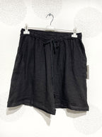 Plus Size Linen shorts with T38 to T50 pockets