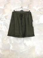 Plus Size Flexible and fluid shorts in T38 to T48 viscose