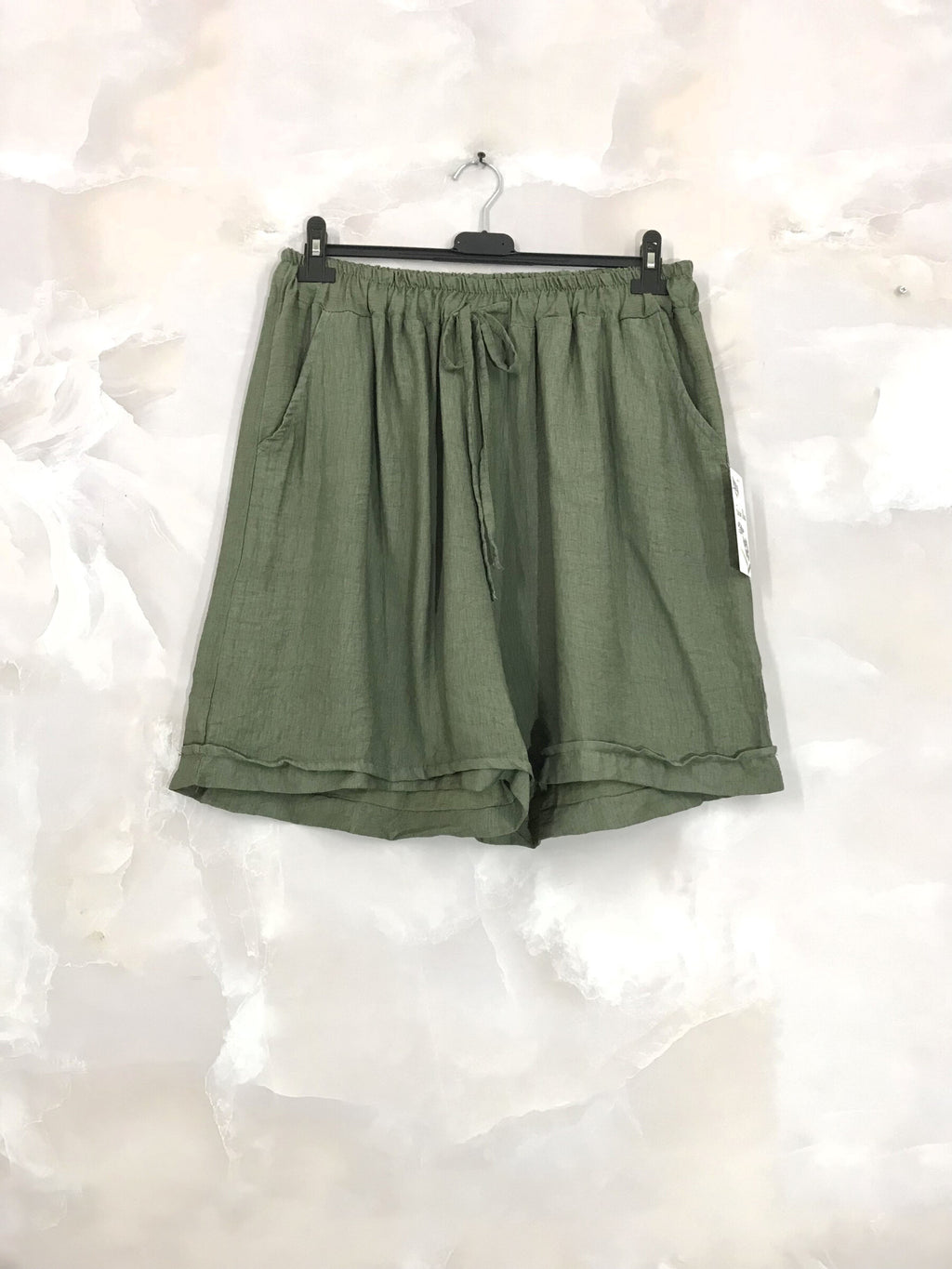 Plus Size Flexibla och Flytande Shorts T38 till T48
