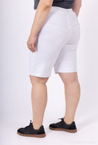 Plus Size Elastiska Shorts