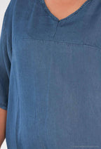Plus Size Shorts i Lyocell