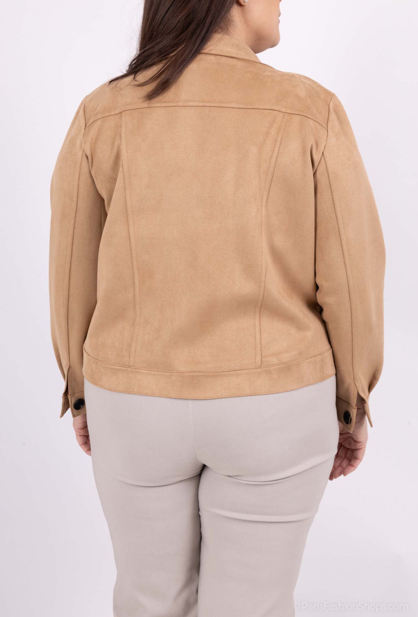 Plus Size Suede Jackets