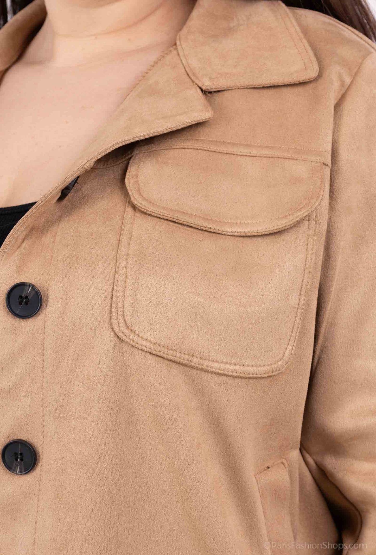 Plus Size Suede Jackets