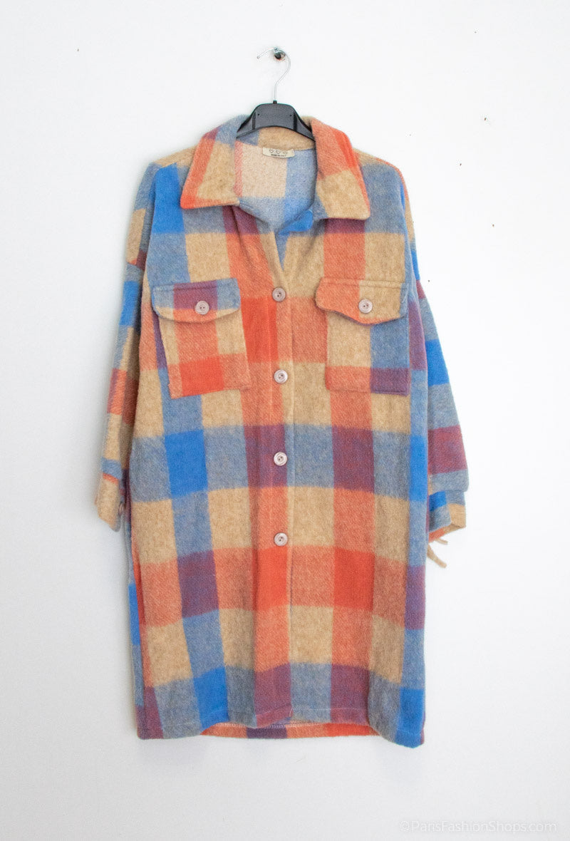 Plus Size Overshirt