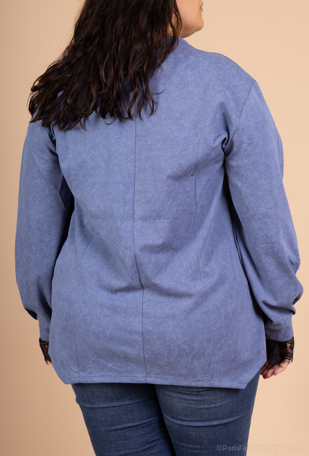 Plus size sweatshirt i Stor Storlek