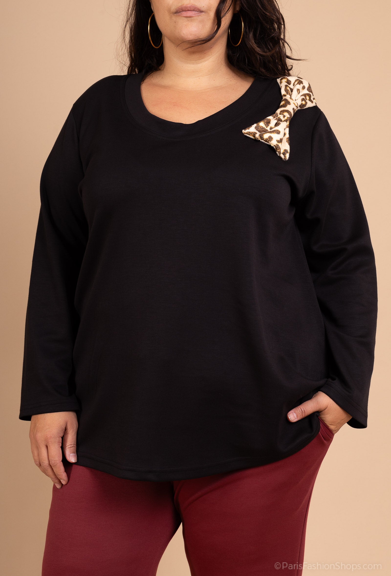 Plus size sweatshirt i Plus Size