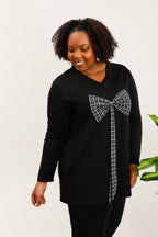 Plus size sweatshirt i Stor Storlek