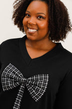 Plus size sweatshirt i Stor Storlek