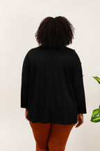 Plus size sweatshirt i Stor Storlek