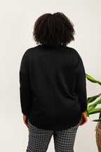 Plus size sweatshirt i Stor Storlek