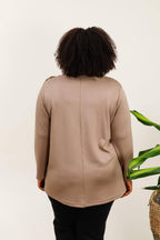 Plus size sweatshirt i Stor Storlek