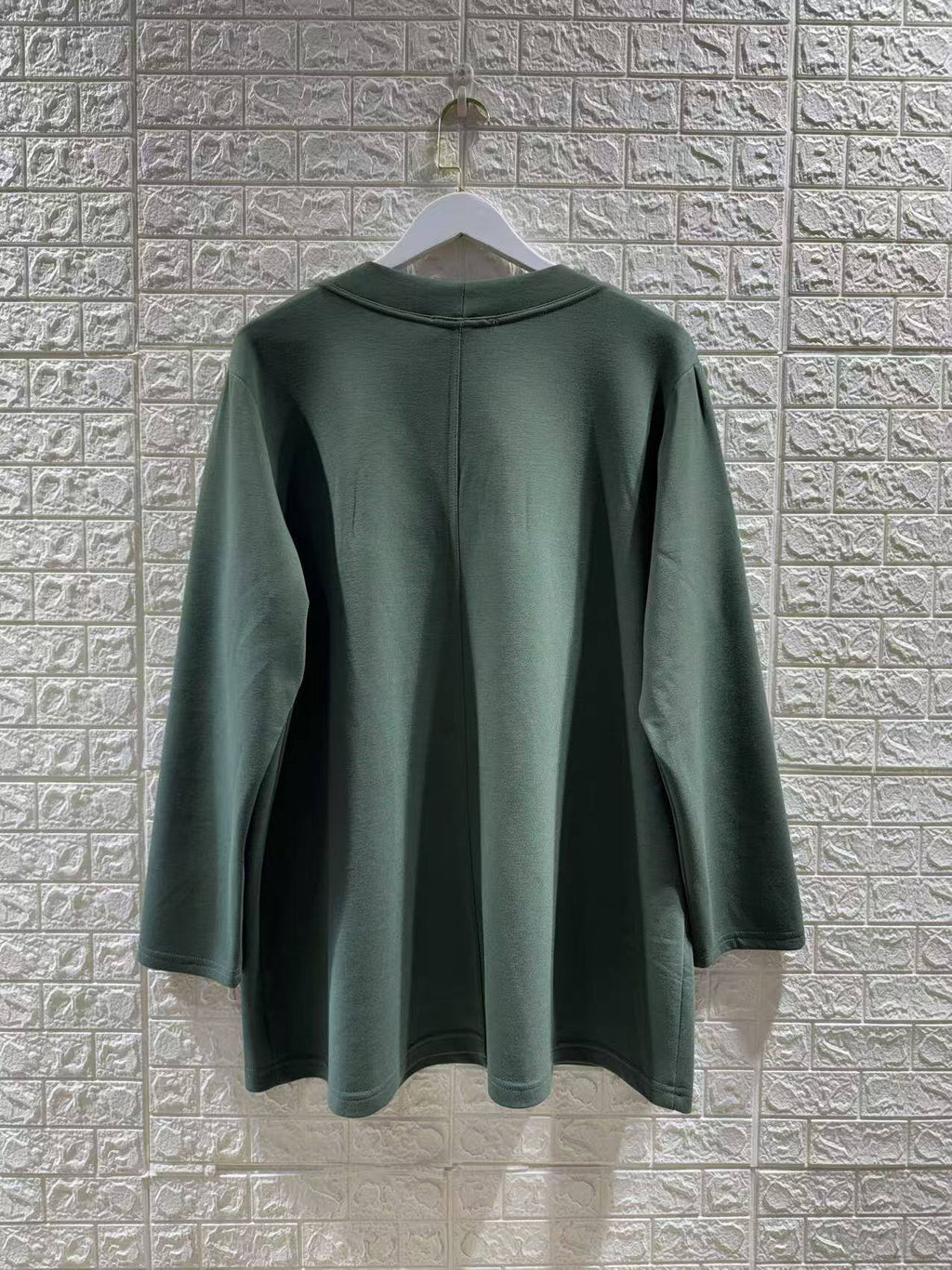 Plus Size Sweatshirt med Leopard och Hjärta