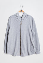 Plus Size Zip Hoodie